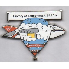 Virgin Jumbo History of Ballooning AIBF 2014 Silver